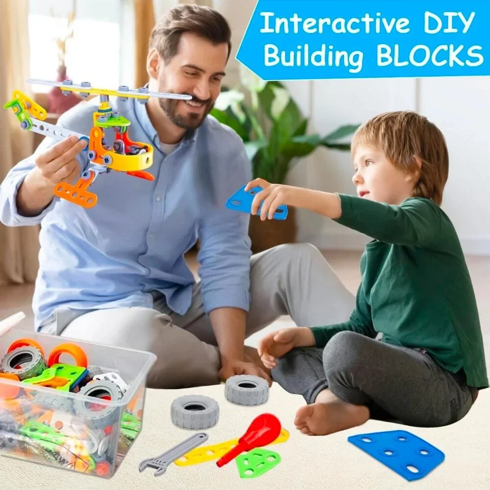 10 in 1 STEM Toys for 4 5 6 7 8+ Year Old Boy Girl Birthday Gifts Building Toys
